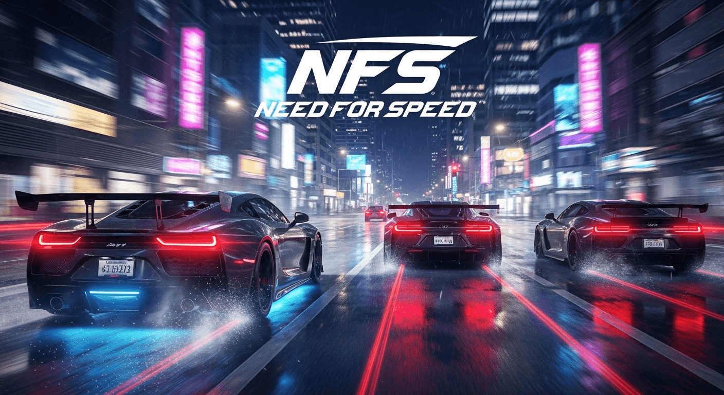 Need for Speed racing artwork